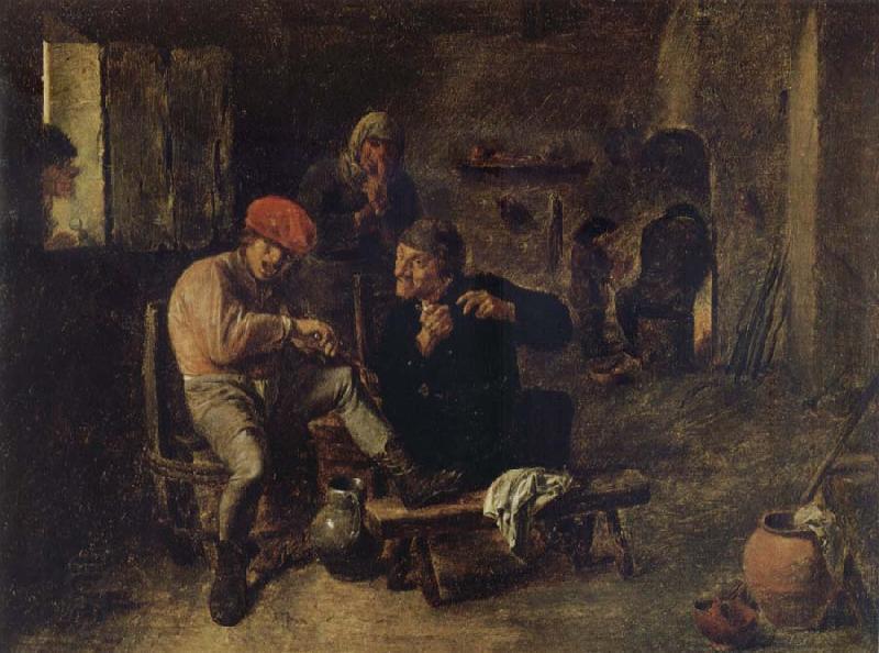 BROUWER, Adriaen Scene in a Tavern
